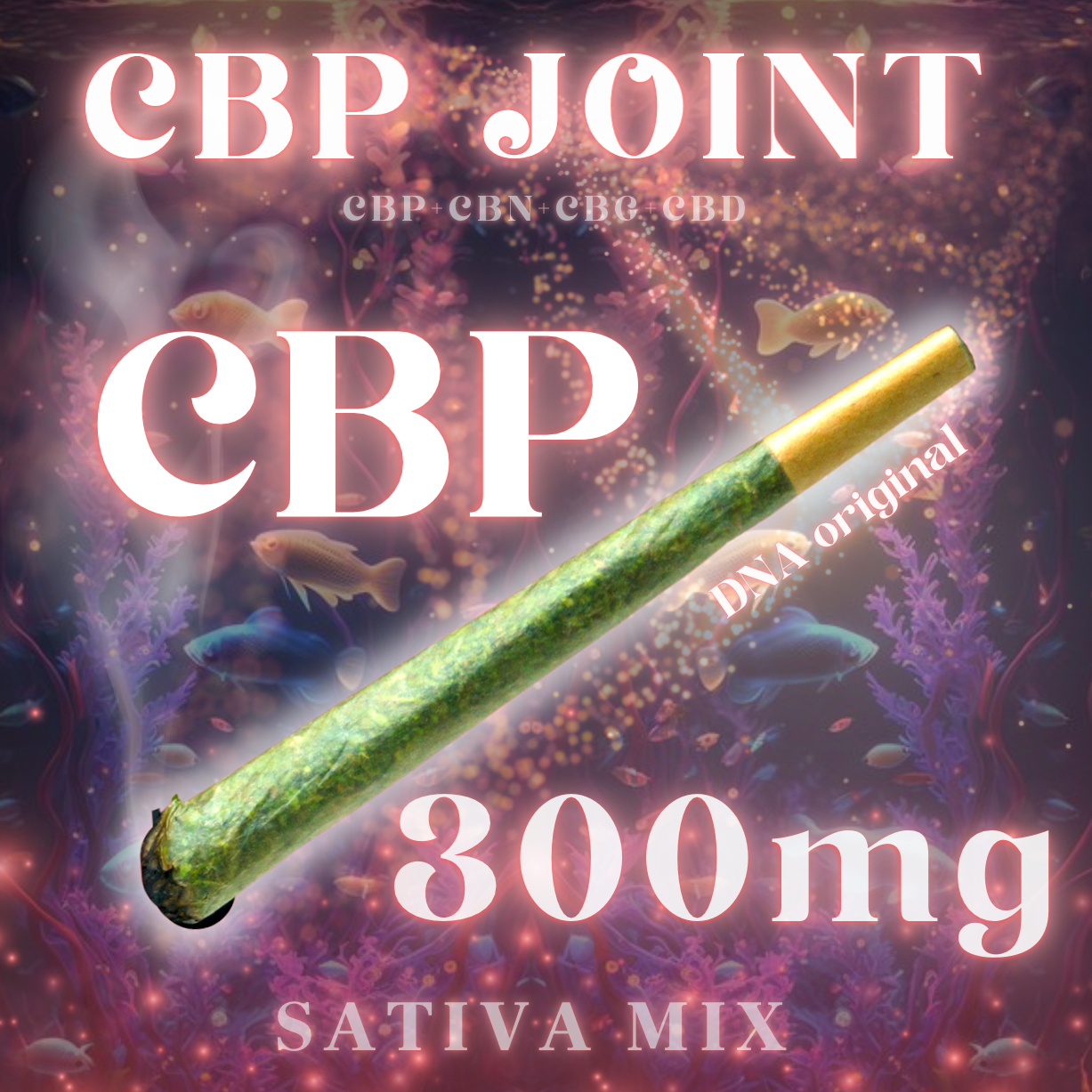 High concentration CBD/CBN/CBG MIX herbal joint 3 pieces ~ 